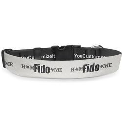 Home State Deluxe Dog Collar - Medium (11.5" to 17.5") (Personalized)
