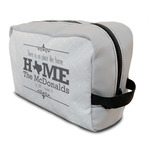 Home State Toiletry Bag / Dopp Kit (Personalized)