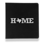 Home State Leather Binder - 1" - Black (Personalized)