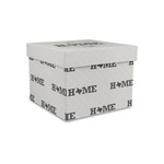 Home State Gift Box with Lid - Canvas Wrapped - Small (Personalized)