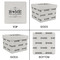 Home State Gift Boxes with Lid - Canvas Wrapped - X-Large - Approval