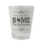 Home State Glass Shot Glass - 1.5 oz - Set of 4 (Personalized)