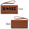 Home State Ladies Wallets - Faux Leather - Rawhide - Front & Back View