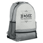 Home State Backpack - Grey (Personalized)