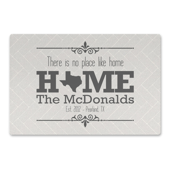 Custom Home State Large Rectangle Car Magnet (Personalized)