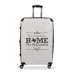 Home State Suitcase - 28" Large - Checked w/ Name or Text