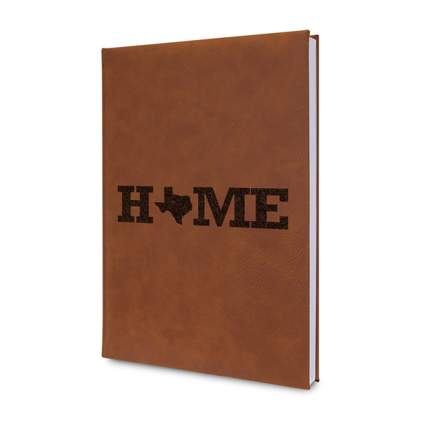 Custom Home State Leather Sketchbook - Small - Double Sided (Personalized)