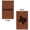 Home State Leatherette Sketchbooks - Small - Double Sided - Front & Back View