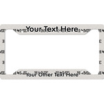 Home State License Plate Frame (Personalized)