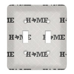 Home State Light Switch Cover (2 Toggle Plate)