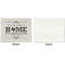 Home State Linen Placemat - APPROVAL Single (single sided)