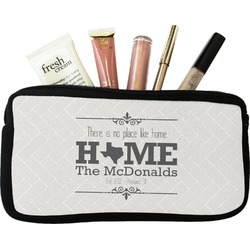 Home State Makeup / Cosmetic Bag (Personalized)