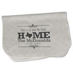 Home State Burp Cloth - Fleece w/ Name or Text