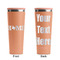 Home State Peach RTIC Everyday Tumbler - 28 oz. - Front and Back