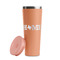 Home State Peach RTIC Everyday Tumbler - 28 oz. - Lid Off