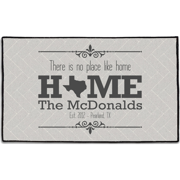 Custom Home State Door Mat - 60"x36" (Personalized)