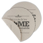 Home State Round Linen Placemat - Double Sided (Personalized)