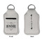 Home State Sanitizer Holder Keychain - Small APPROVAL (Flat)