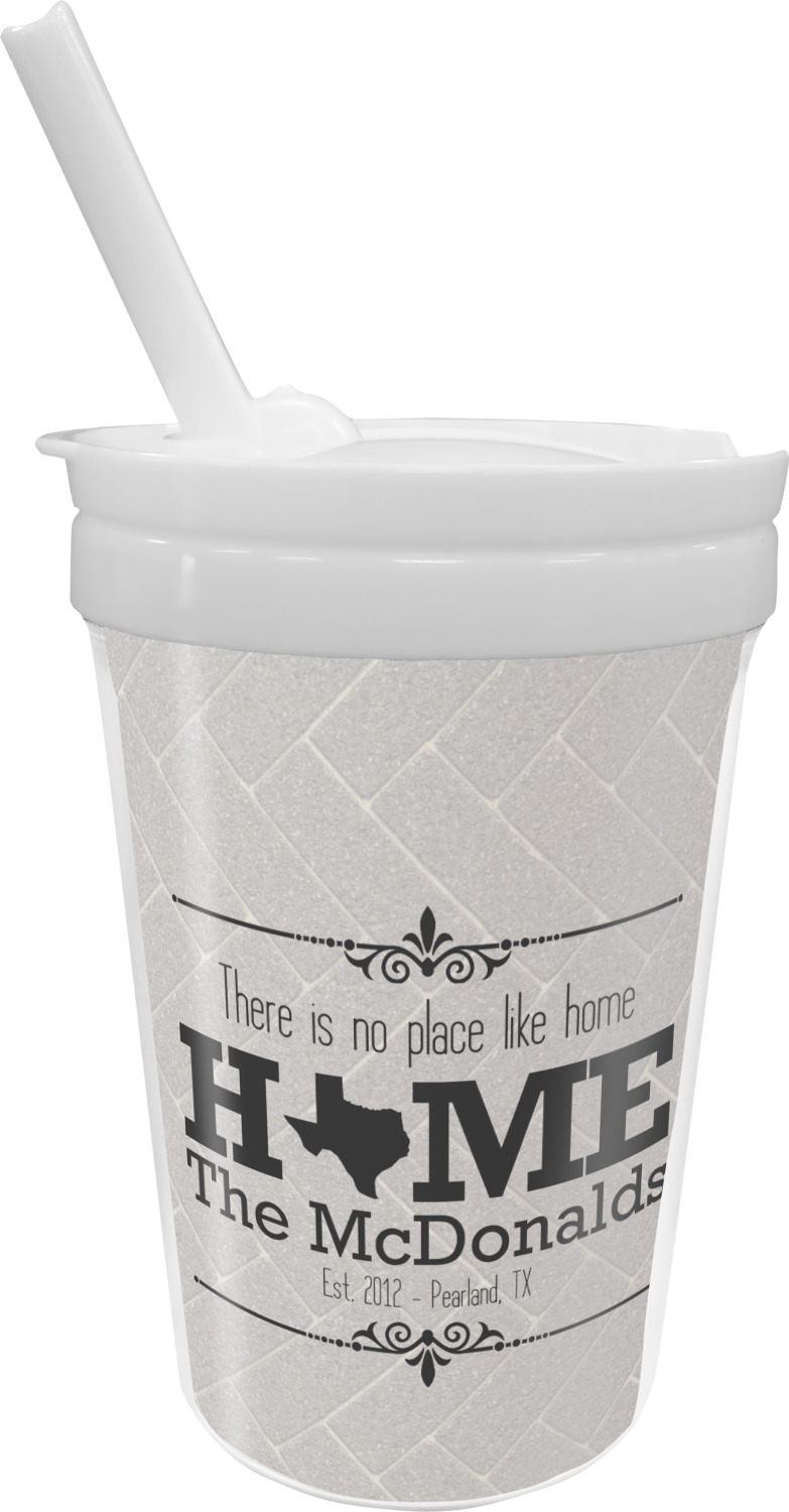 Custom Home State 12 oz Stainless Steel Sippy Cup (Personalized)