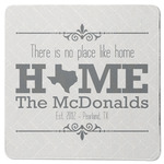 Home State Square Rubber Backed Coaster (Personalized)