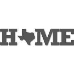 Home State Name/Text Decal - Custom Sizes