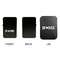 Home State Windproof Lighters - Black, Single Sided, w Lid - APPROVAL