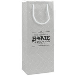 Home State Wine Gift Bags - Gloss (Personalized)