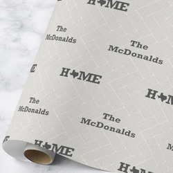 Home State Wrapping Paper Roll - Large - Matte (Personalized)
