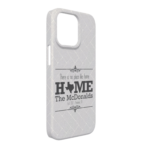 Custom Home State iPhone Case - Plastic - iPhone 13 Pro Max (Personalized)