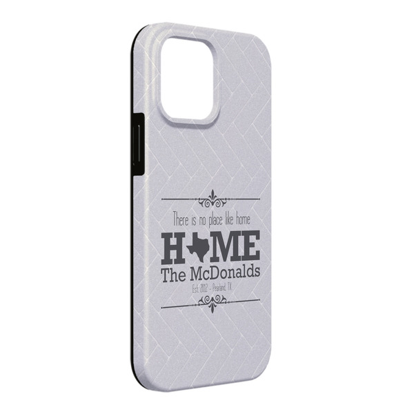 Custom Home State iPhone Case - Rubber Lined - iPhone 13 Pro Max (Personalized)