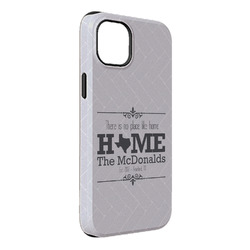 Home State iPhone Case - Rubber Lined - iPhone 14 Plus (Personalized)