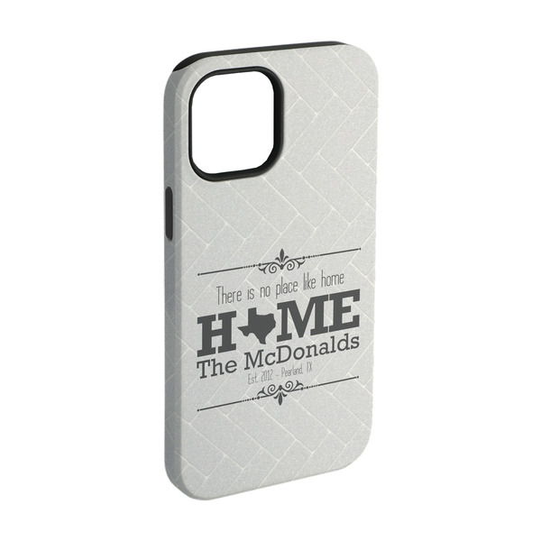 Custom Home State iPhone Case - Rubber Lined - iPhone 15 Pro (Personalized)