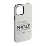 Home State iPhone Case - Rubber Lined - iPhone 15 (Personalized)