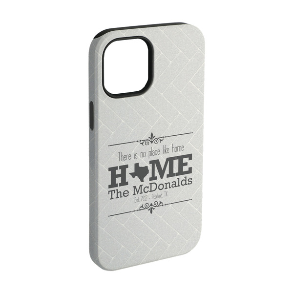 Custom Home State iPhone Case - Rubber Lined - iPhone 15 (Personalized)