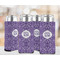 Lotus Flower 12oz Tall Can Sleeve - Set of 4 - LIFESTYLE