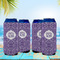 Lotus Flower 16oz Can Sleeve - Set of 4 - LIFESTYLE