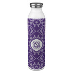 Lotus Flower 20oz Stainless Steel Water Bottle - Full Print (Personalized)