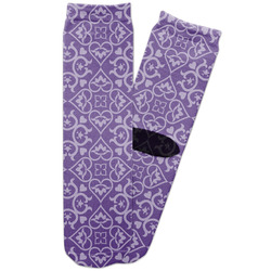 Lotus Flower Adult Crew Socks