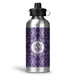 Lotus Flower Water Bottle - Aluminum - 20 oz (Personalized)