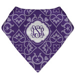 Lotus Flower Bandana Bib (Personalized)