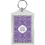 Lotus Flower Bling Keychain (Personalized)