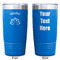 Lotus Flower Blue Polar Camel Tumbler - 20oz - Double Sided - Approval