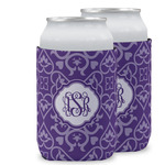 Lotus Flower Can Cooler (12 oz) w/ Monogram