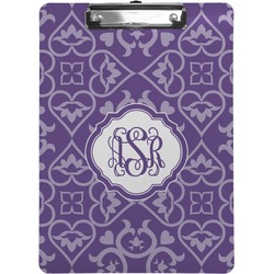 Lotus Flower Clipboard (Letter Size) (Personalized)