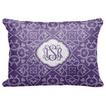 Lotus Flower Decorative Baby Pillowcase - 16"x12" w/ Monogram