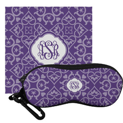 Lotus Flower Eyeglass Case & Cloth (Personalized)