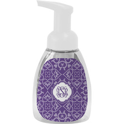 Lotus Flower Foam Soap Bottle - White (Personalized)