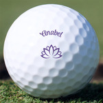 Lotus Flower Golf Balls - Titleist Pro V1 - Set of 12 (Personalized)