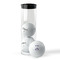 Lotus Flower Golf Balls - Titleist - Set of 3 - PACKAGING
