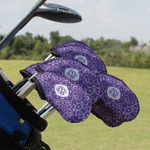 Lotus Flower Golf Club Iron Cover - Set of 9 (Personalized)